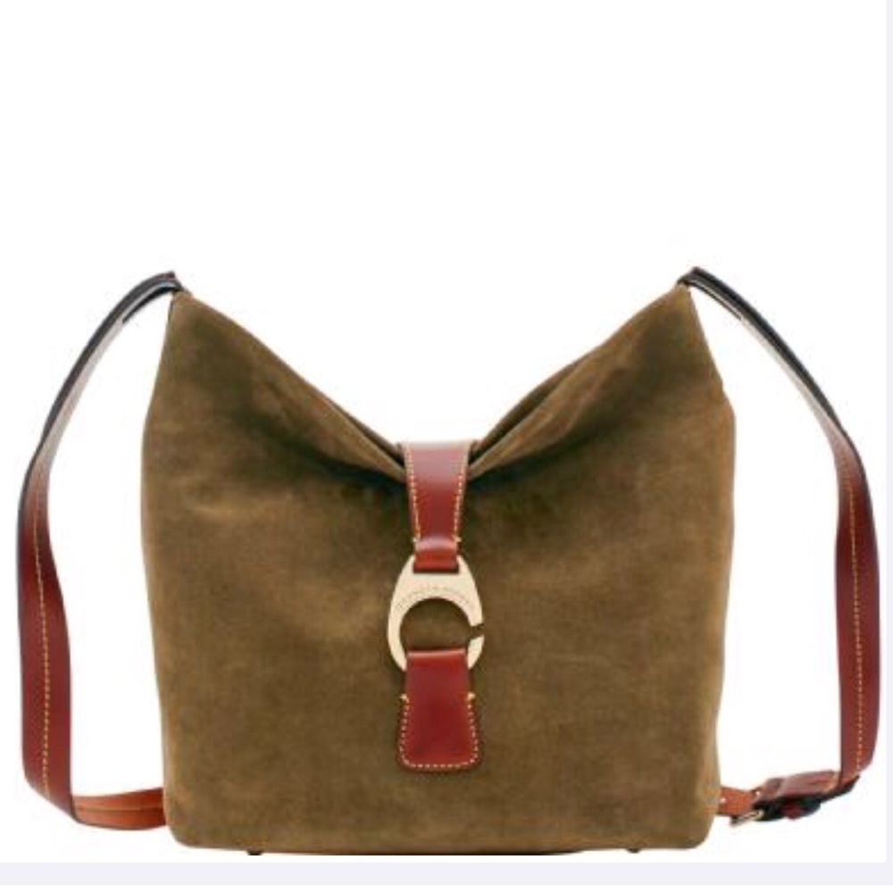 Dooney & Bourke | Suede Crossbody Hobo Handbag